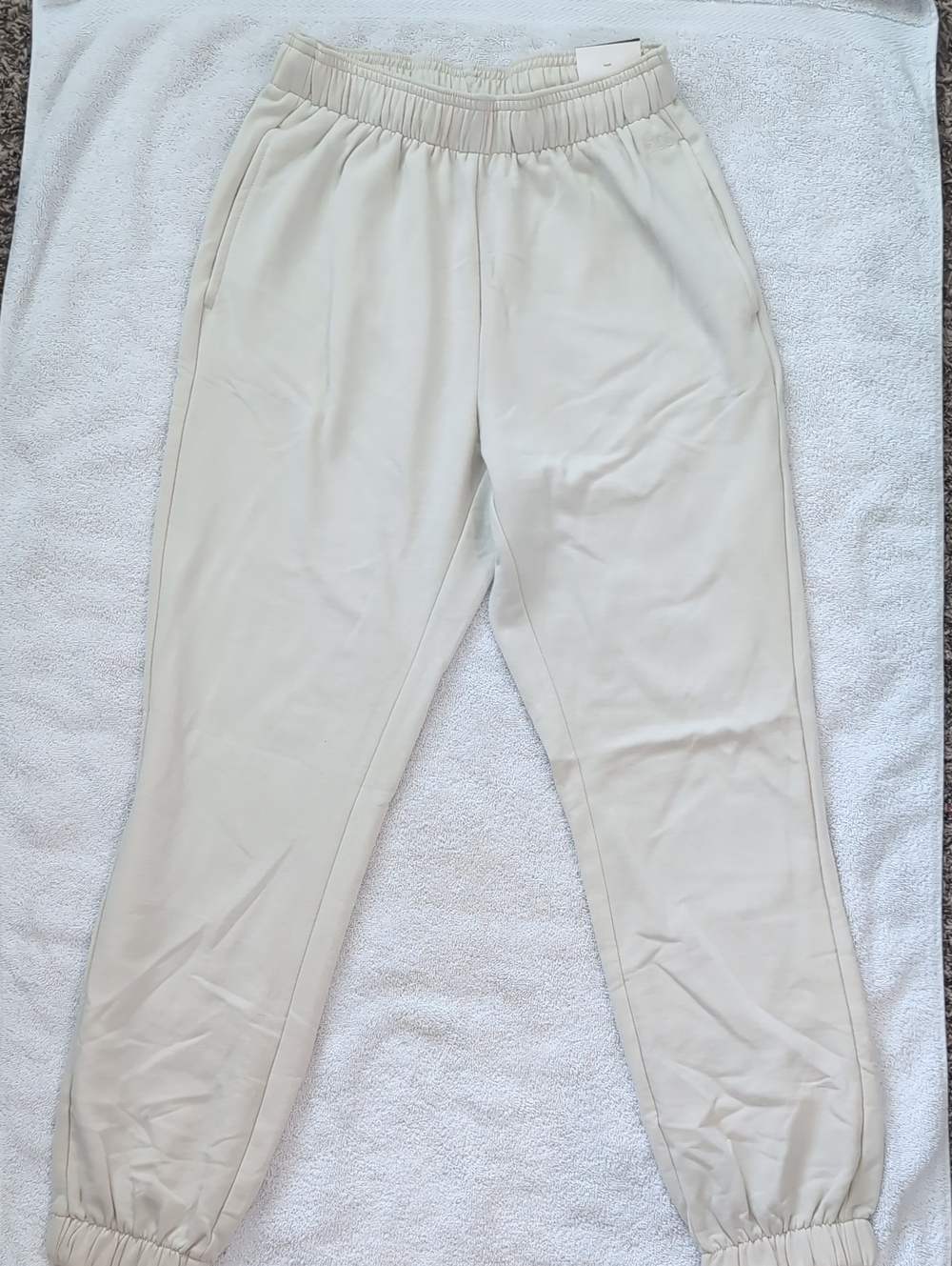 DSG Cream Elastic Waist Pants
